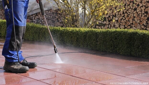 Pressure washing Driveways