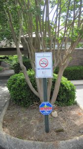 Parking Lot Sign