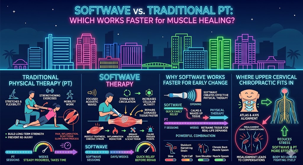 SoftWave vs. Traditional Physical Therapy: Which Works Faster for Muscle Healing?