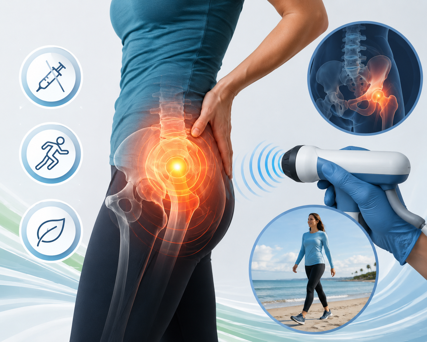 Hip Pain in Fort Myers: Why SoftWave Might Be Your Best Move Before the Needle
