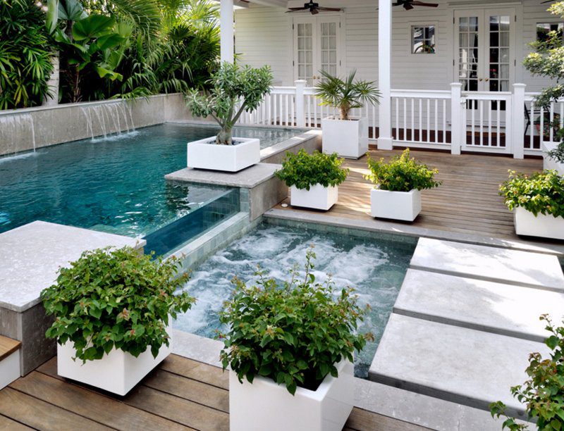 Fort Myers, FL - Potted Plants for Your Outdoor Florida Pool Deck from Peer