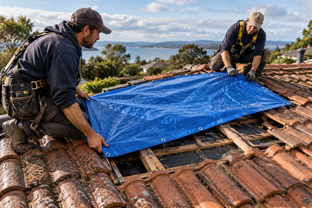 Naples, FL - How Emergency Roof Tarping Limits Storm Damage After a Hurricane