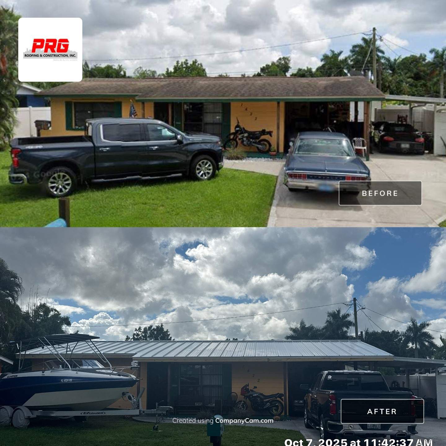 Byron Road Fort Myers PRG Roofing project
