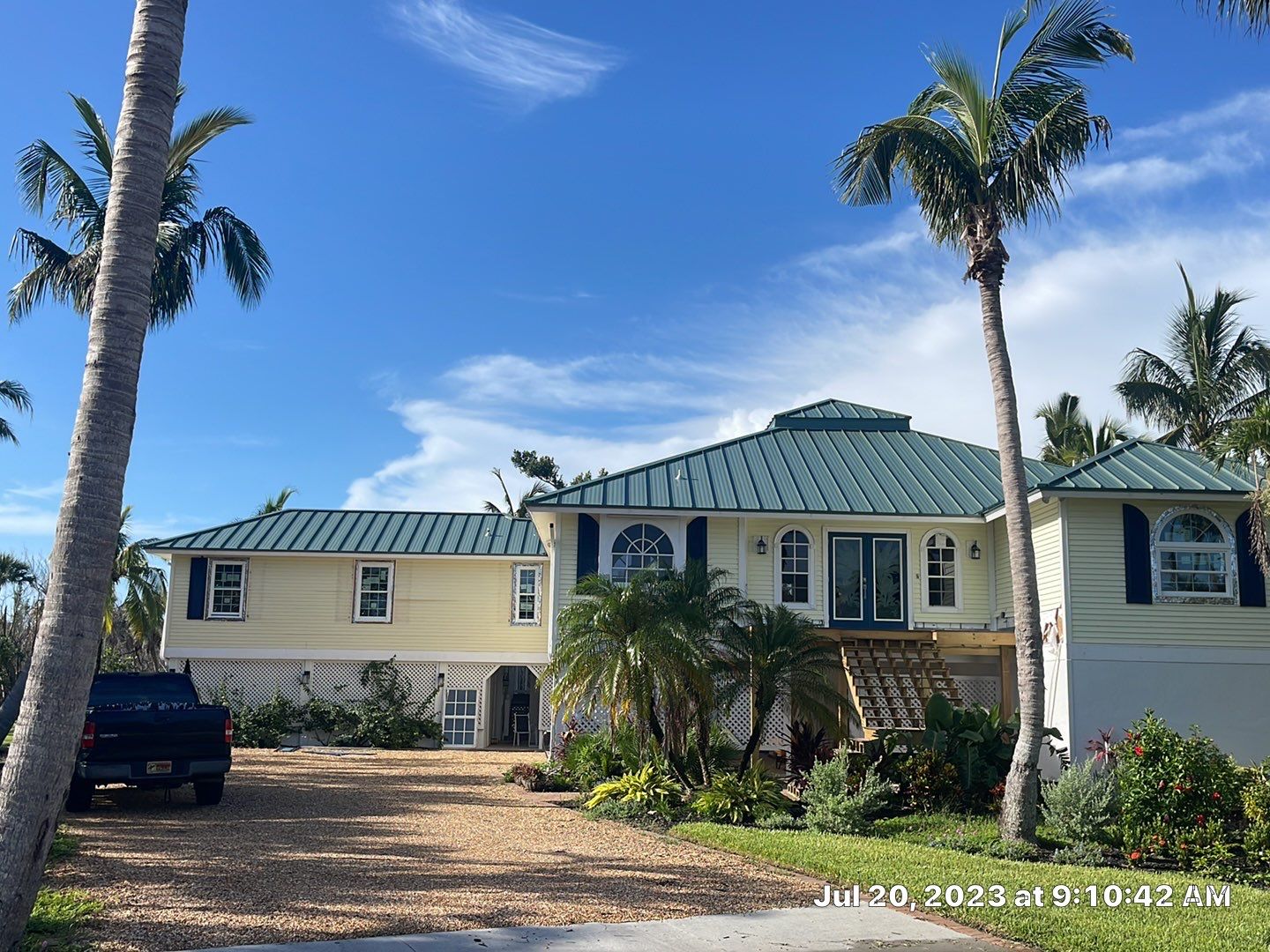 PRG Roofing & Construction job on Sanibel Island, Florida