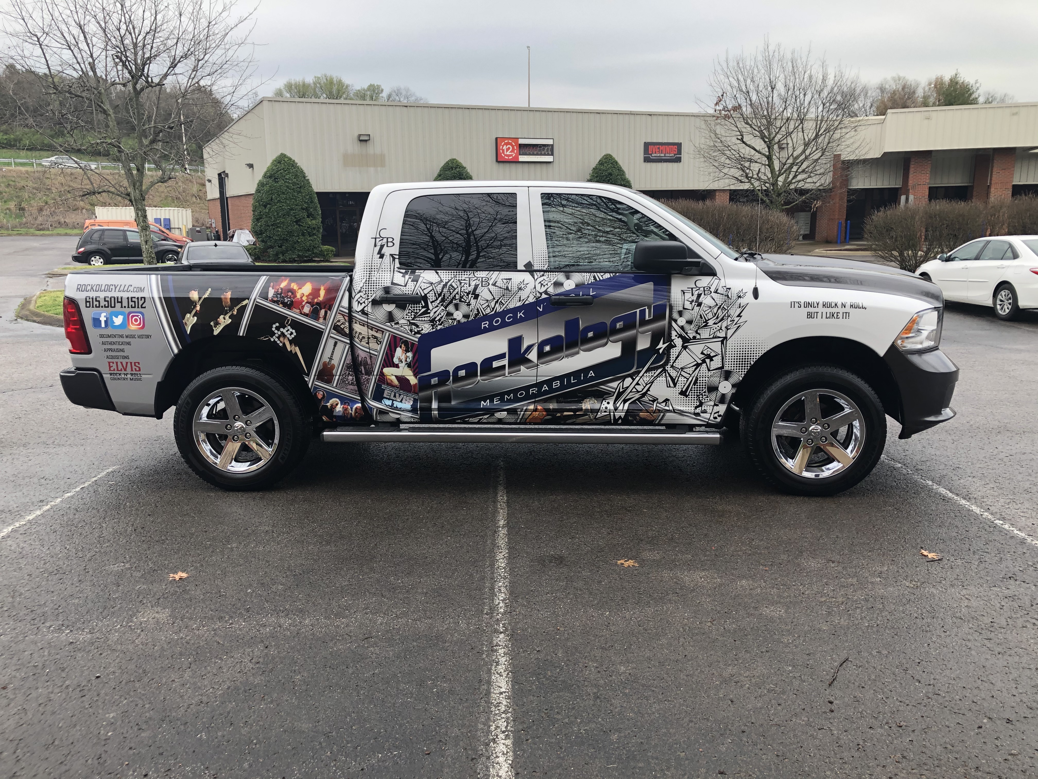 New Truck Wrap for Rockology in Nashville, TN! New Truck Wrap for Rockology in Nashville, TN!