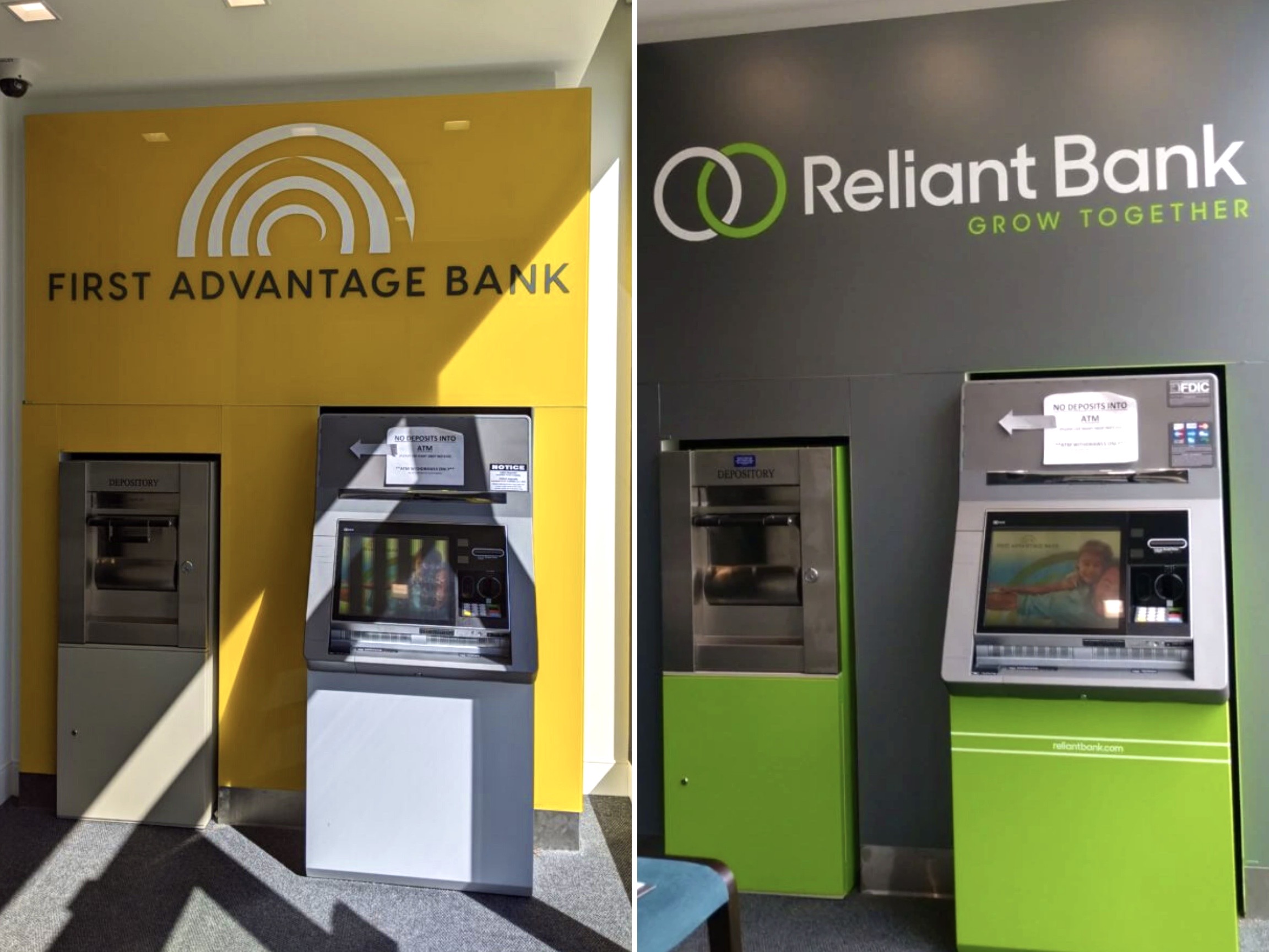 Environmental Graphics for Rebrand installed by 12-Point SignWorks