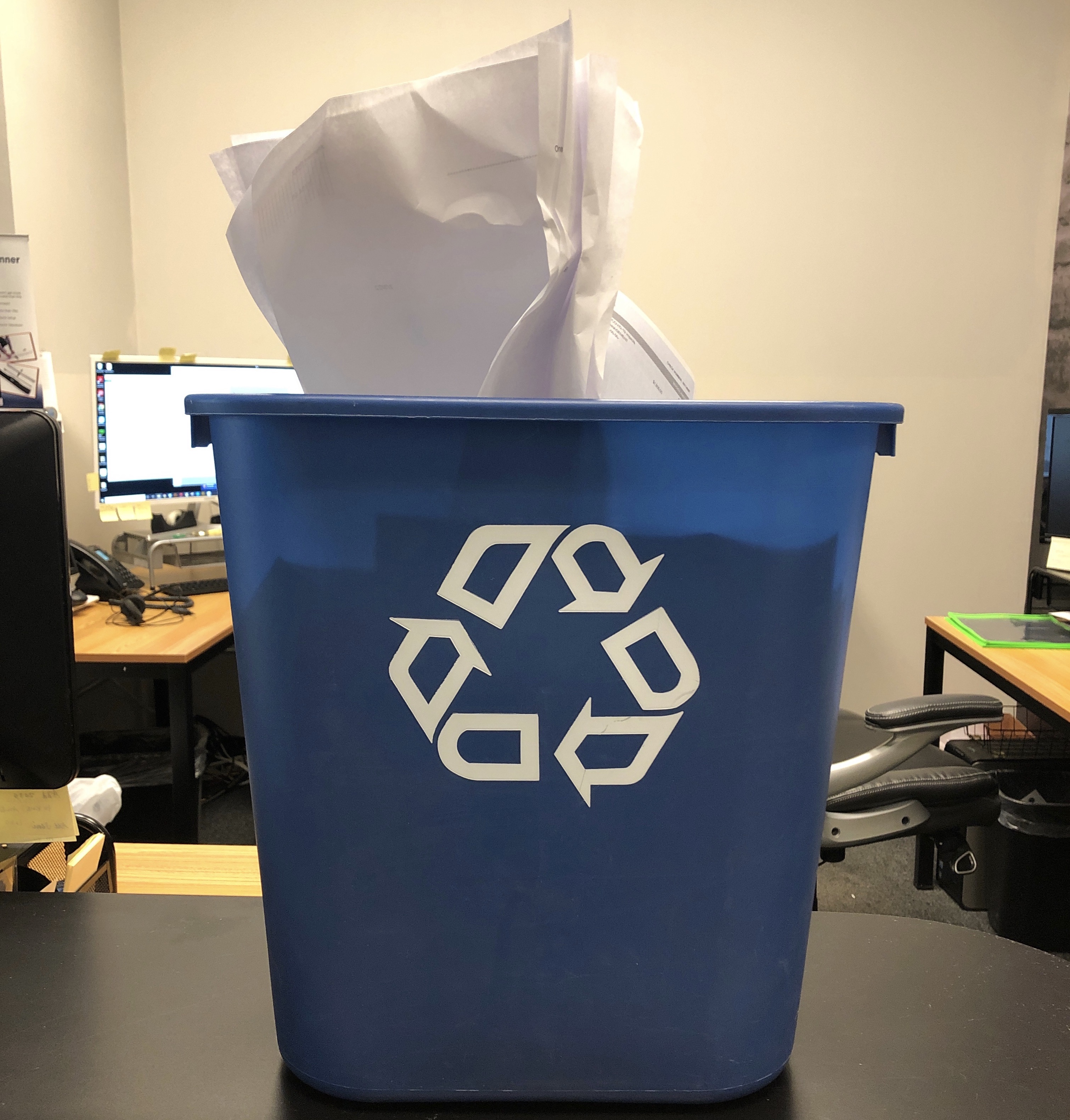 12-Point SignWorks Recycling Bin 12-Point SignWorks Recycling Bin