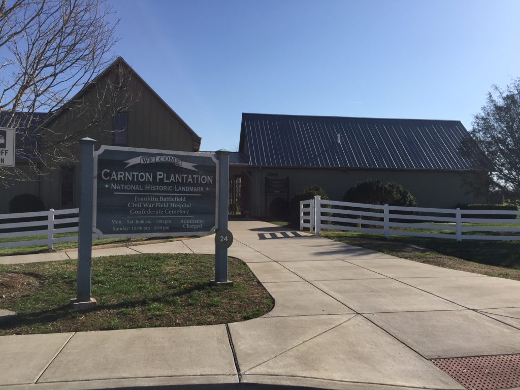Previous Carnton Signage installed by 12-Point SignWorks Previous Carnton Signage installed by 12-Point SignWorks