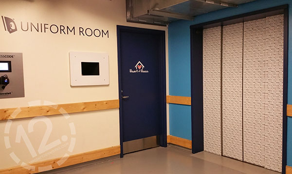 Wall, door and elevator graphics in Chicago, IL. 12-Point SignWorks