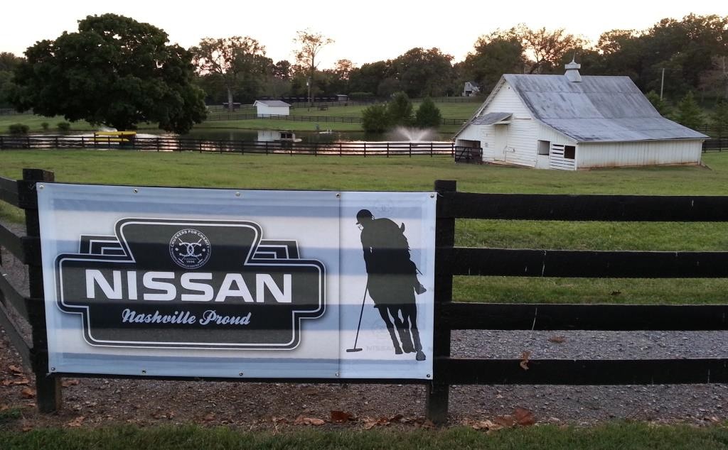 Outdoor mesh banner created for Nissan USA.