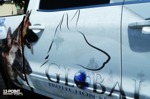A close-up of some of the wrap details. 12-Point SignWorks