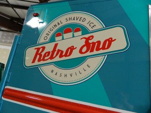 Second wrap job for Retro Sno's food truck