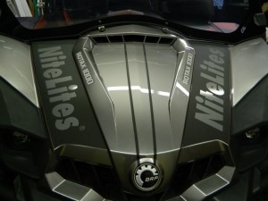 Nite Lites logo graphics on CanAM. 12-Point SignWorks