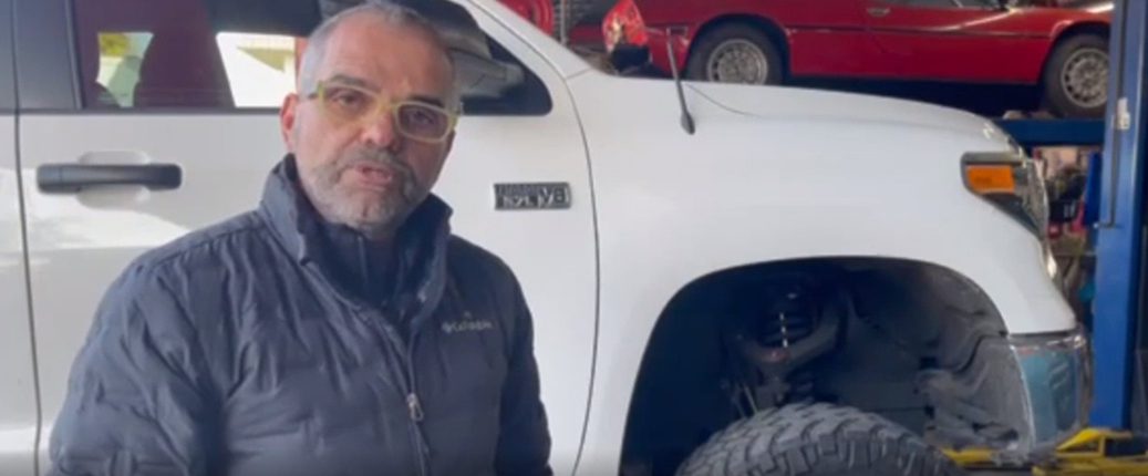 Union City, CA - Shaky Steering Wheel & Brake Repair on a 2018 Toyota Tundra