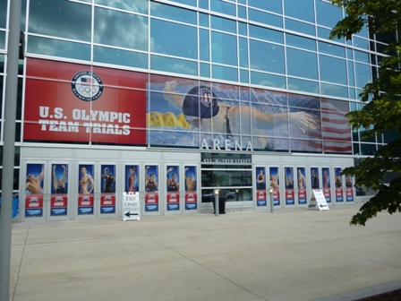 Olympic Swimming Trial Signage
