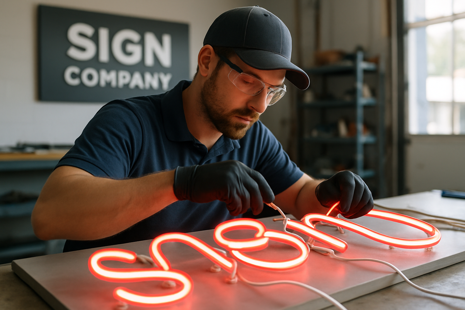Rockford, MI - Neon Sign Installation Adds Bold Character to Local Bars Downtown