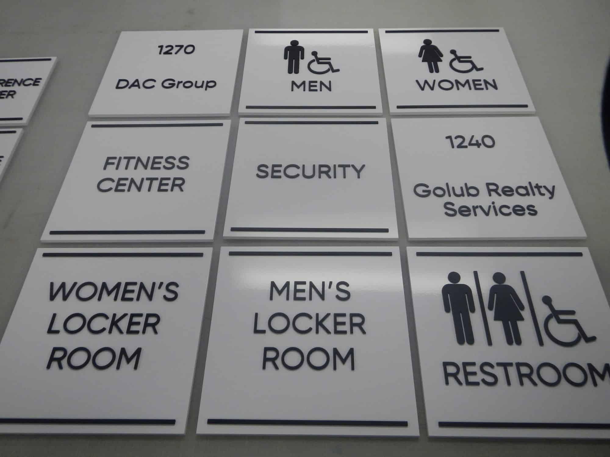 Custom ADA-Compliant Signs