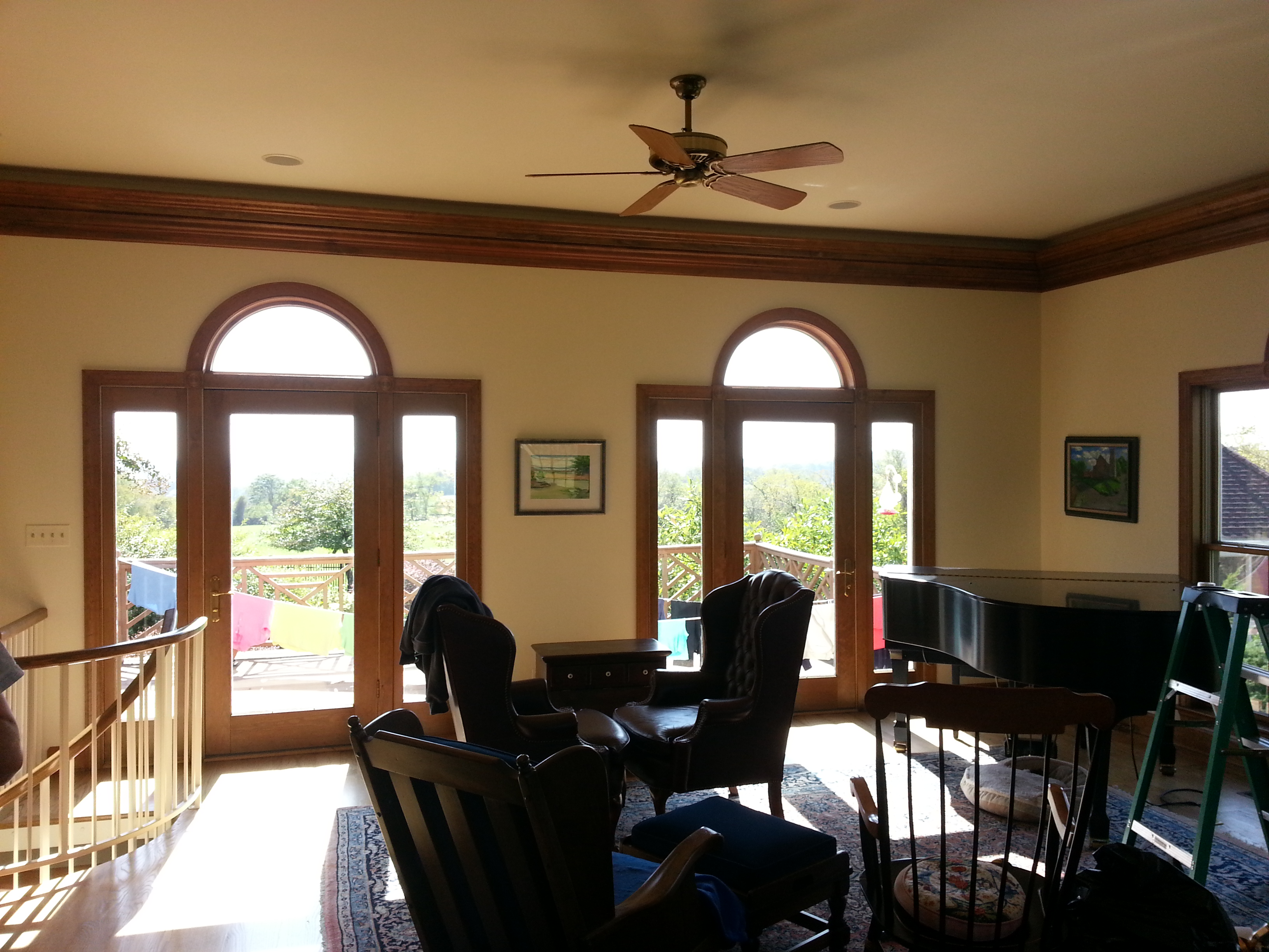 Installation: Home Window Tinting in Purcellville,VA - Huper Optik Ceramic 40