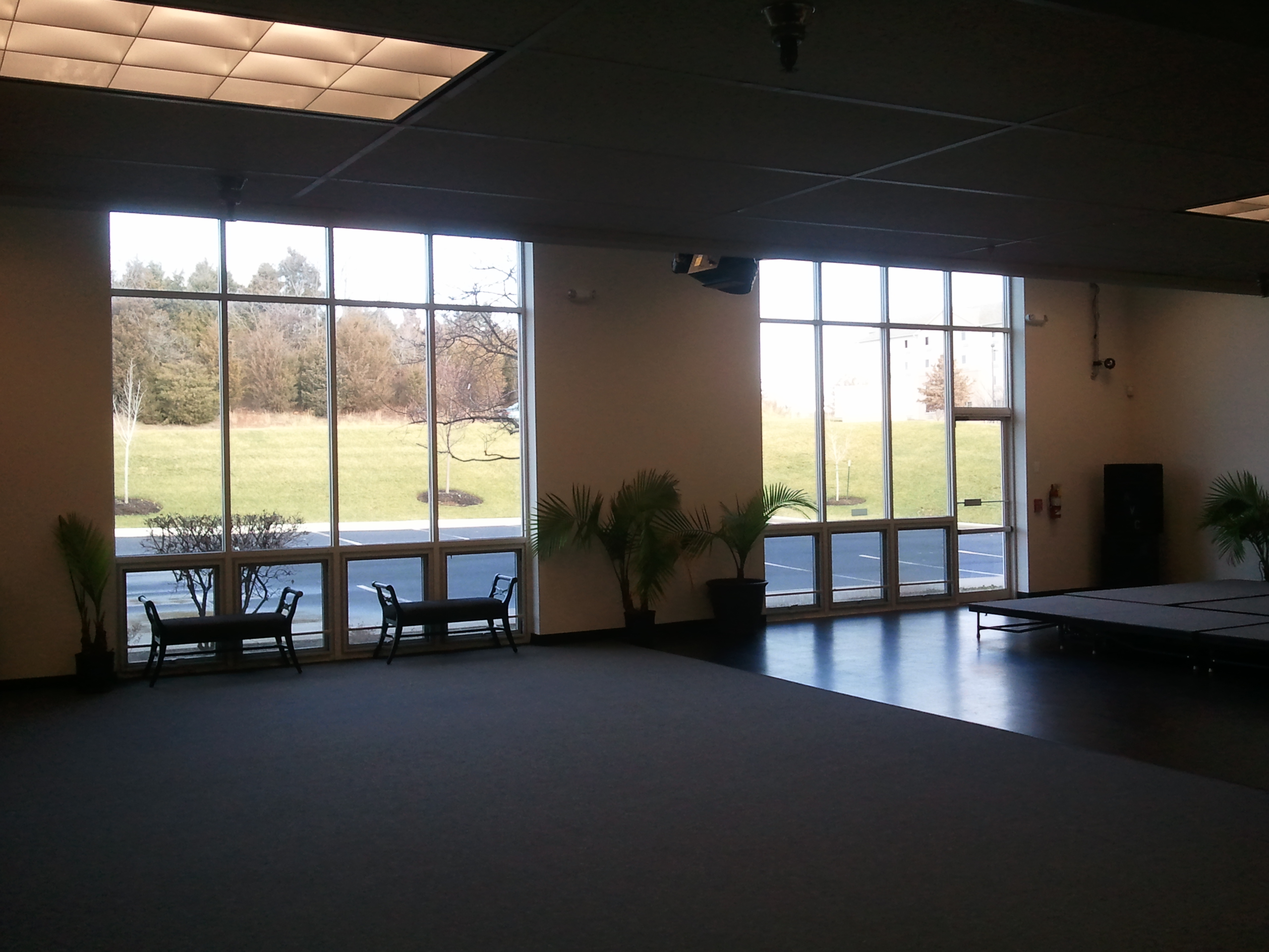 Security Film Installation in Sterling, VA at TV Studio - Suntek 8M Safety Film