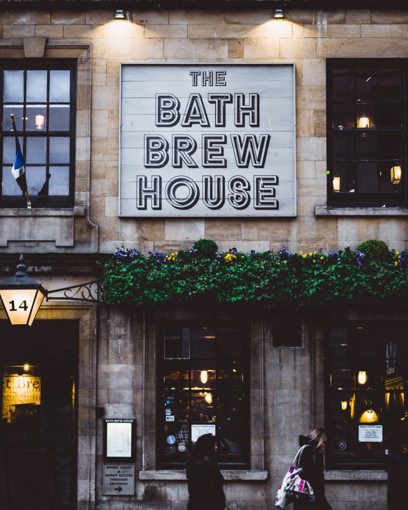 Commercial outdoor building signs