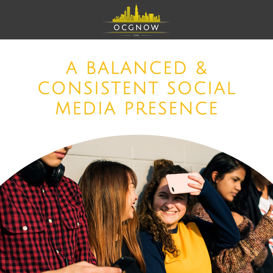 Teens hanging out depicting the need for social media presence