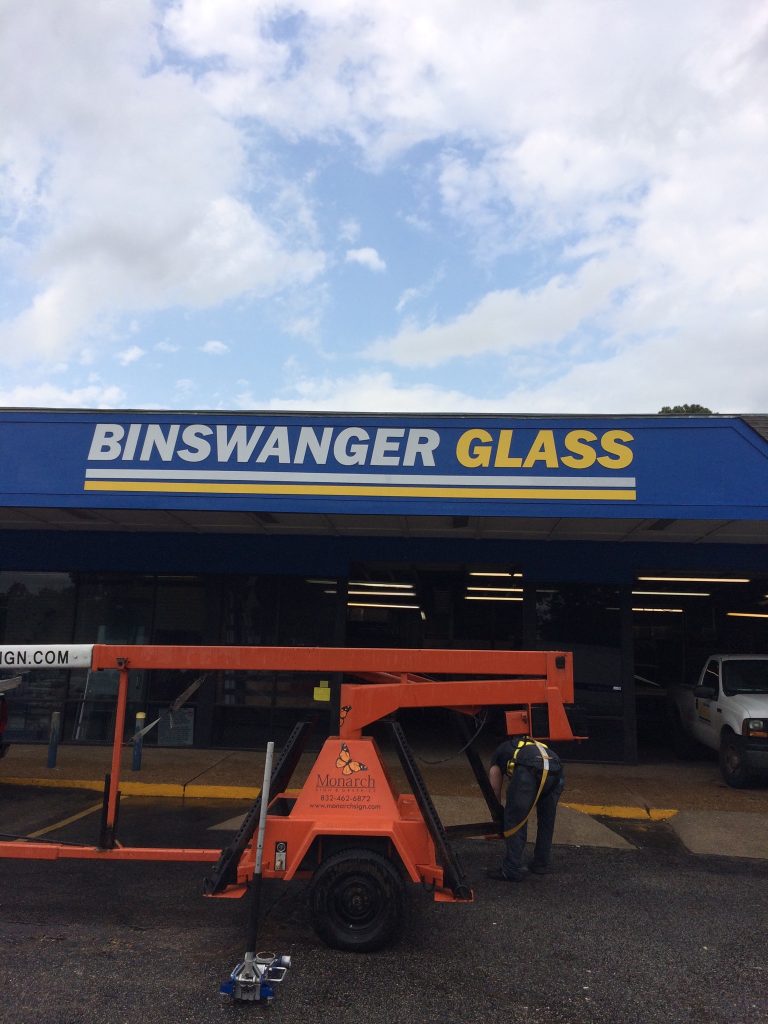 Cabinet Sign Refacing in Houston TX