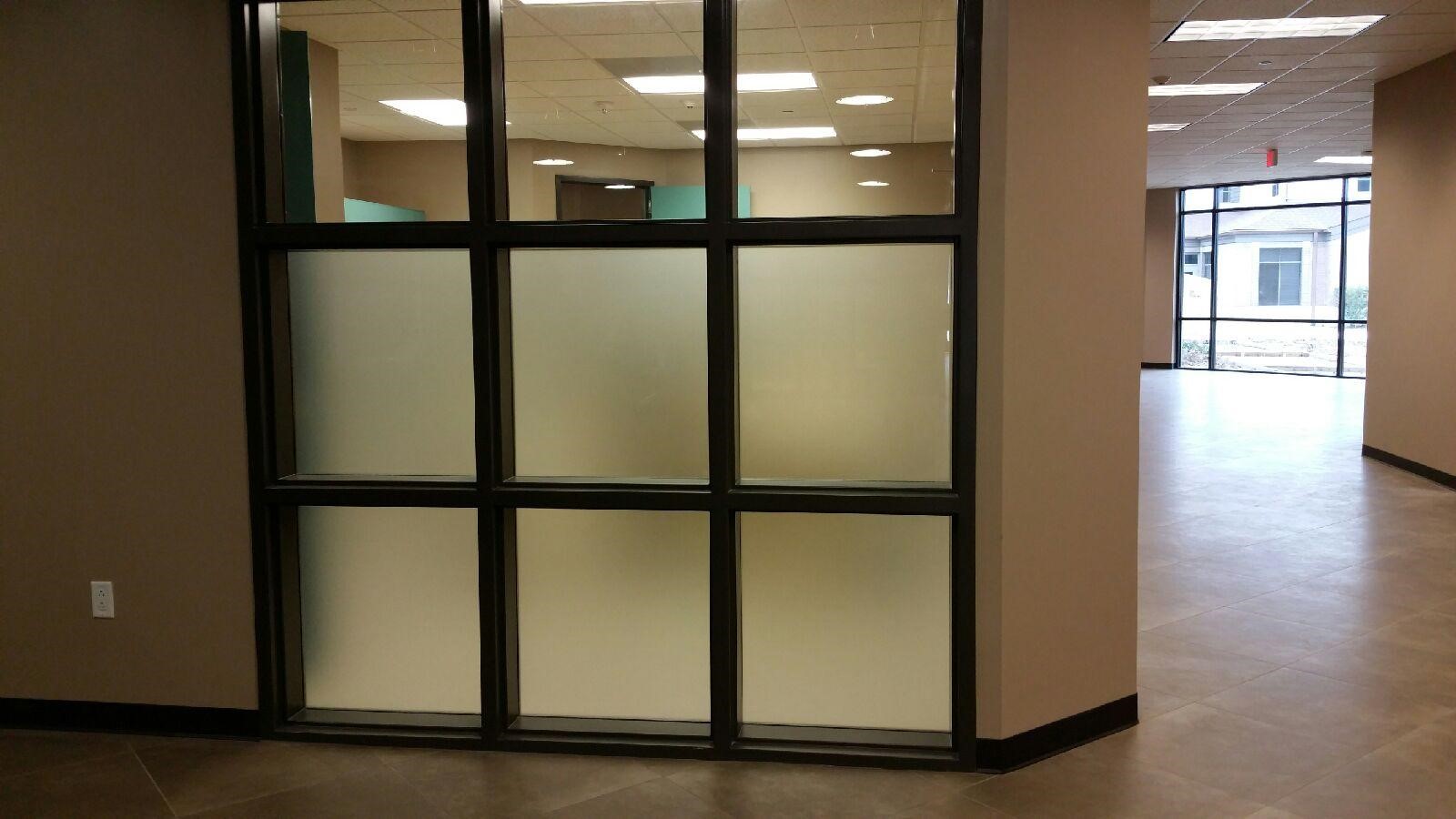 Security Window Film Installation in The Woodlands, TX for a Church School - C-BOND SYSTEM