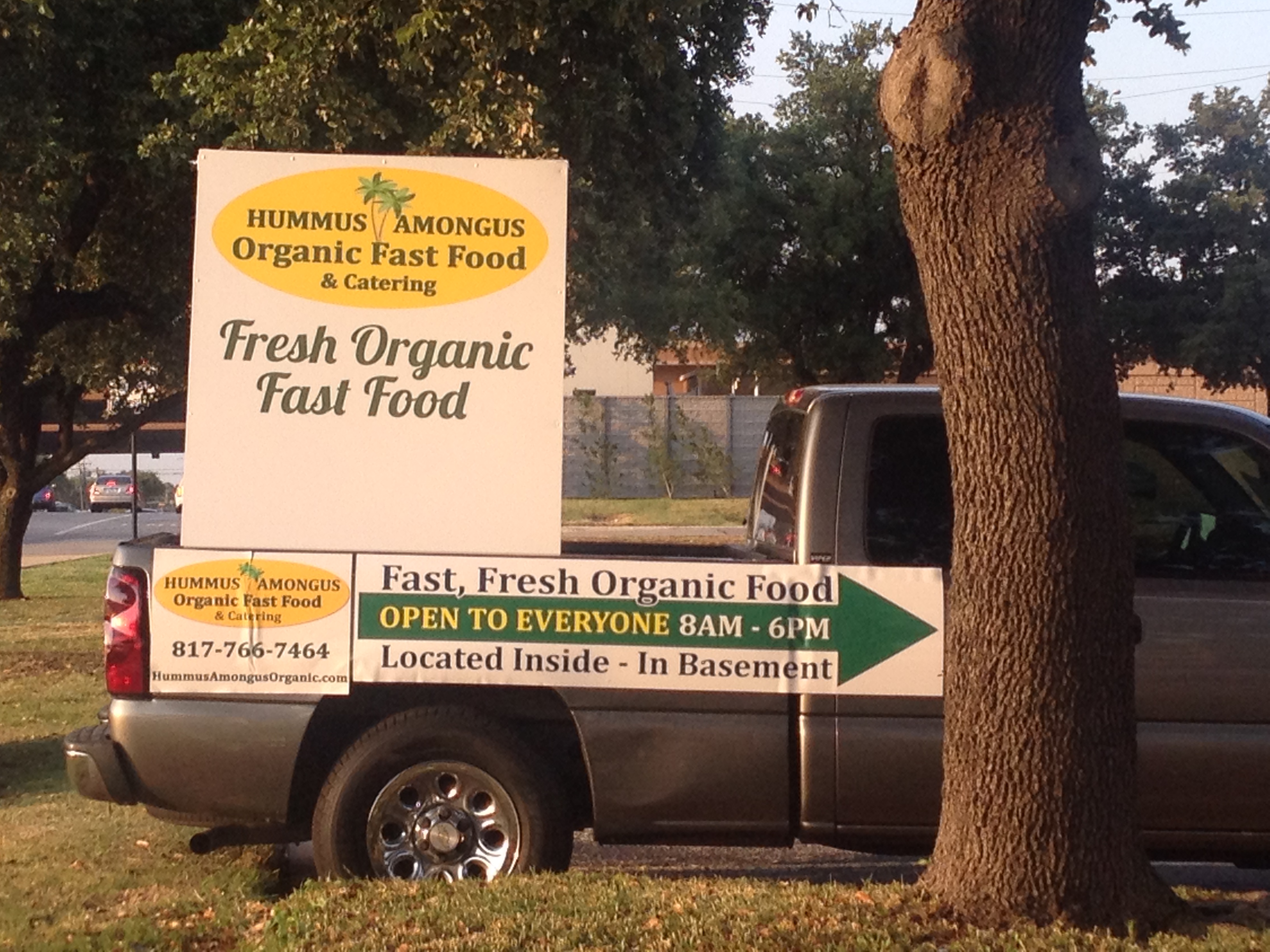 monument-sign-alternative-Hummus-Amongus-Bedford-TX