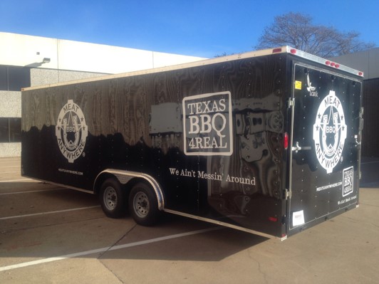 Mobile Trailer Graphics Design in Irving, TX