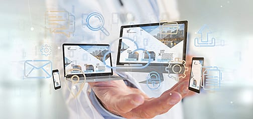 healthcare website design