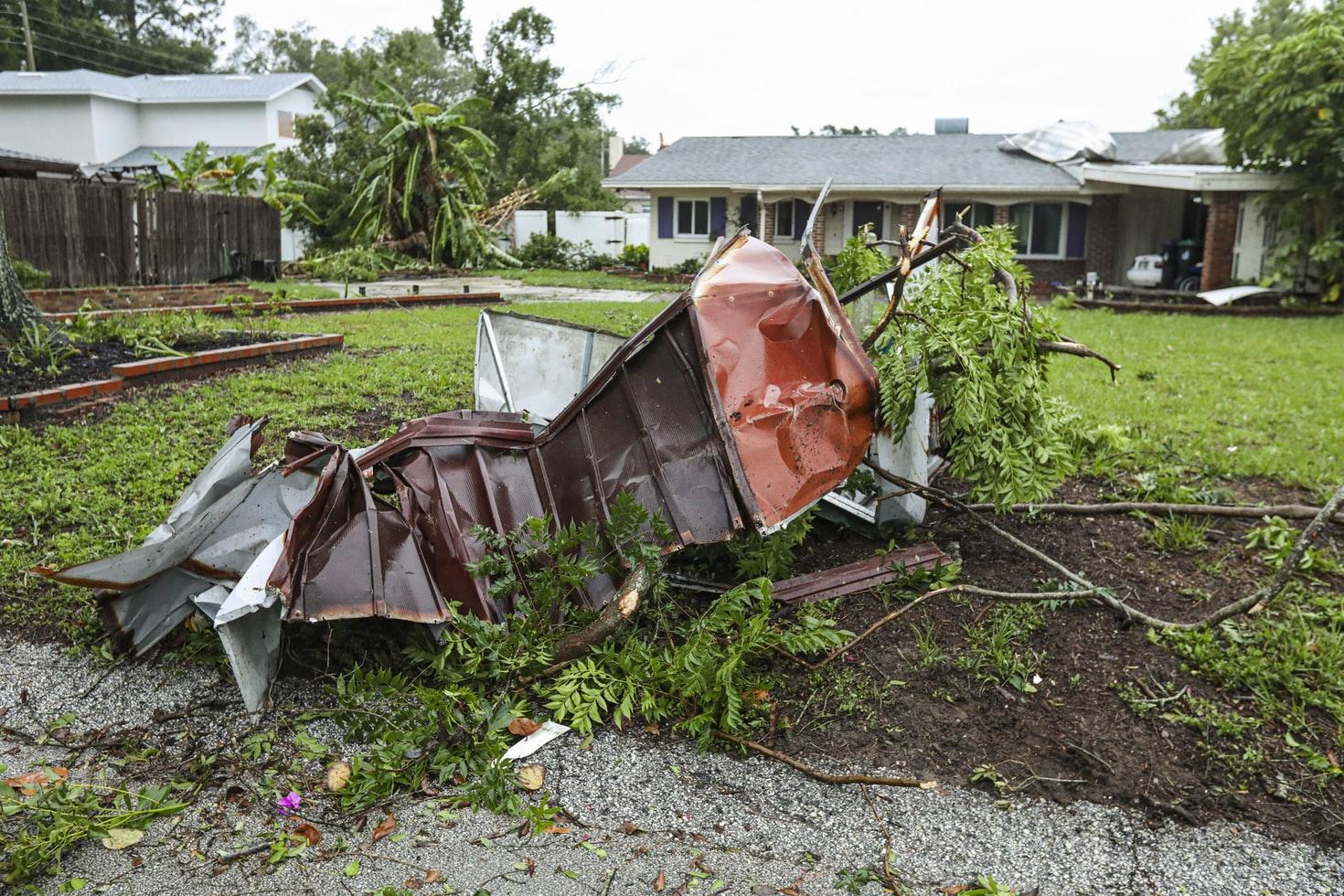 Damaged Home