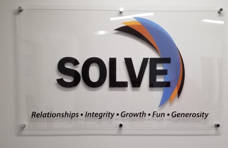 Kernersville, NC (Piedmont Triad) - Interior, Digitally Printed Acrylic Signage.