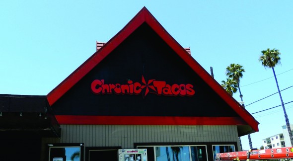 Bead Foam with Painted Acrylic Sign for Chronic Tacos in Long Beach / Mission Viejo, CA