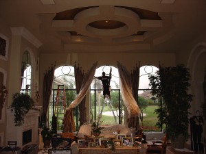 Protecting Window Dressings During Film Installation