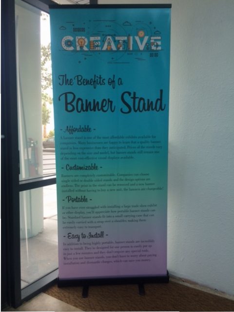 banner stand