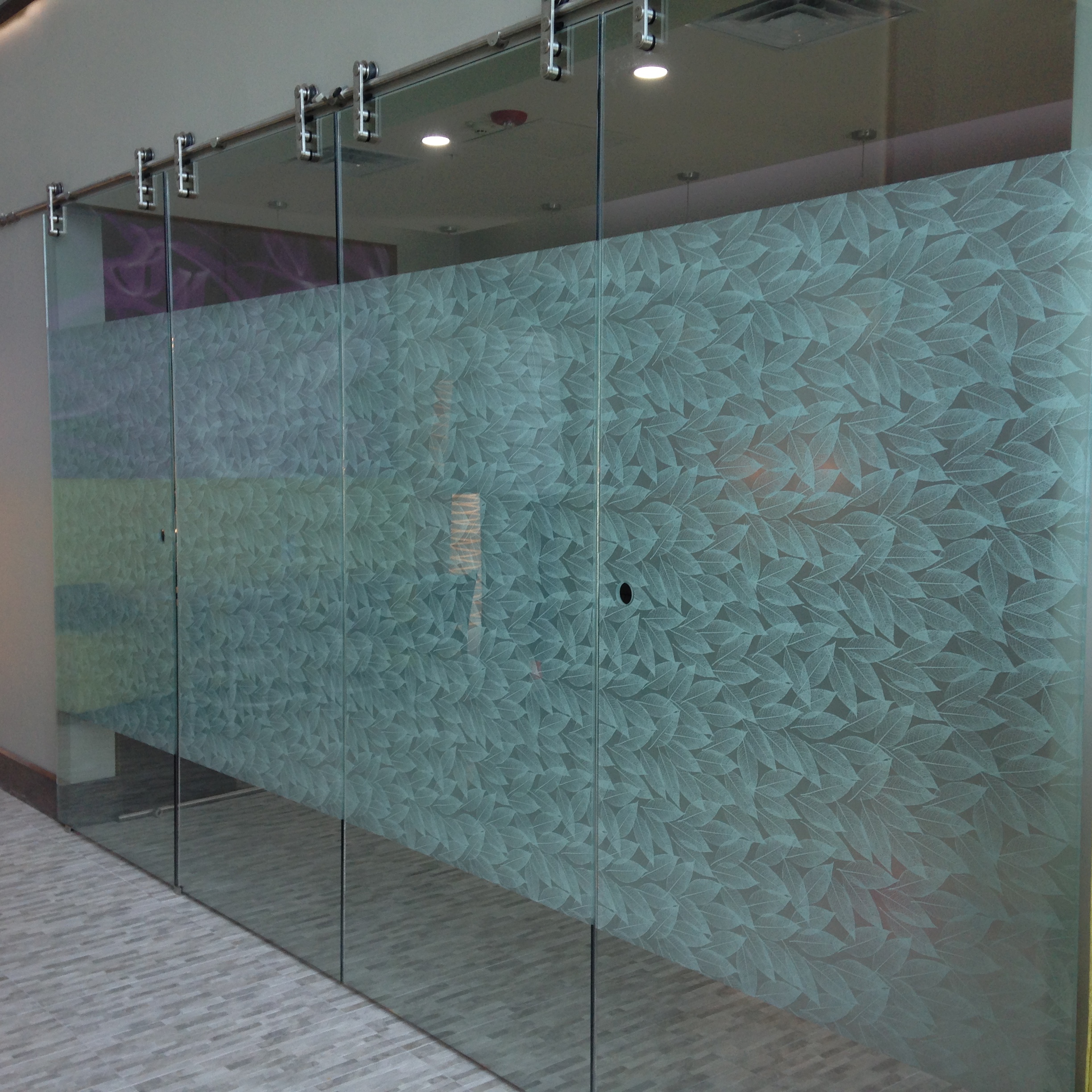 Frosted Vinyl Window Film in Rockwall, TX