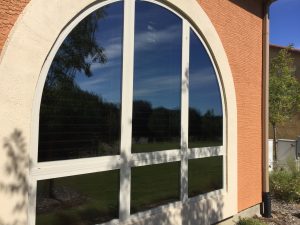 Non reflective exterior look
