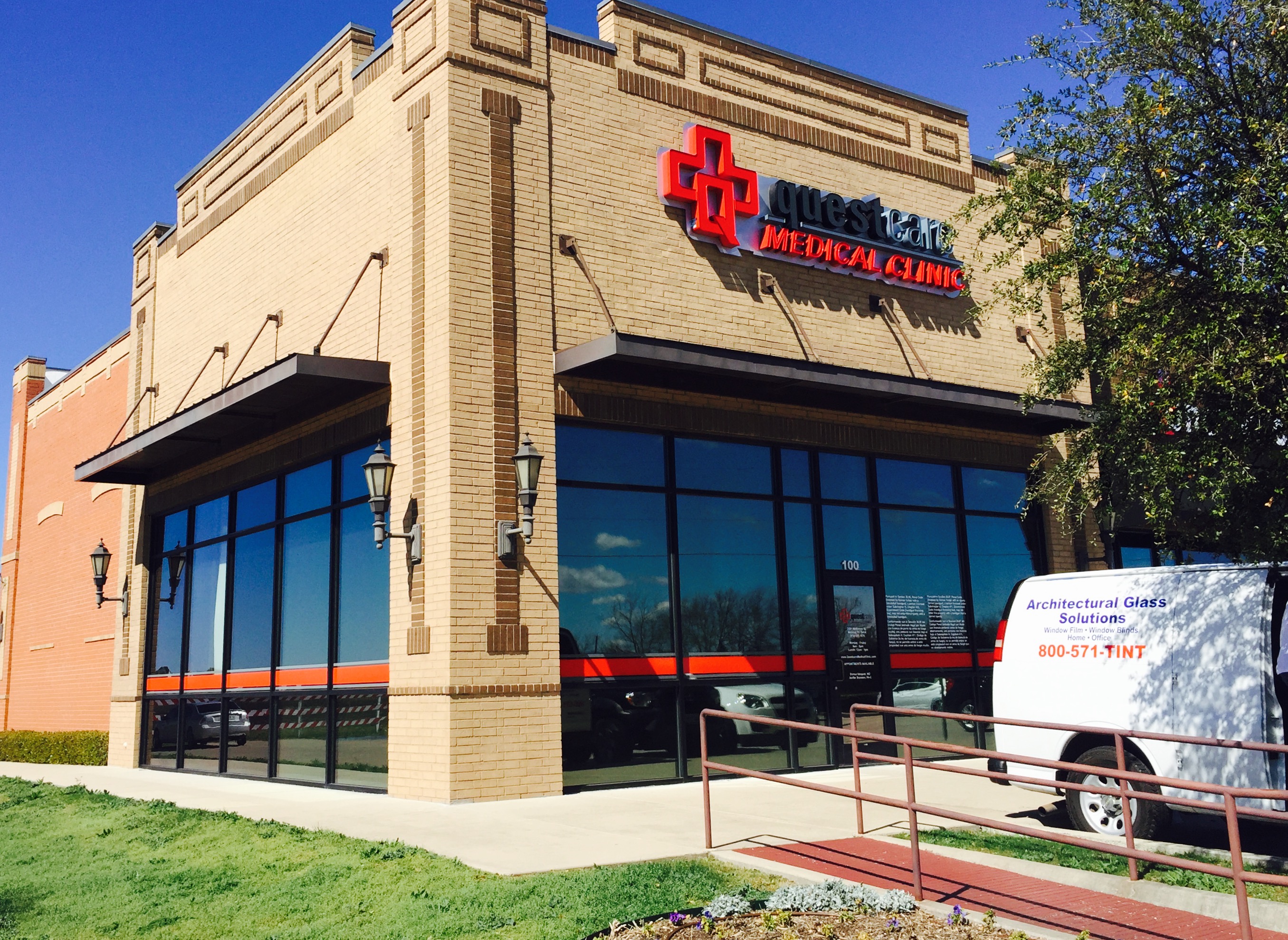 MCKINNEY, TX – Solar Film Used at Urgent Care