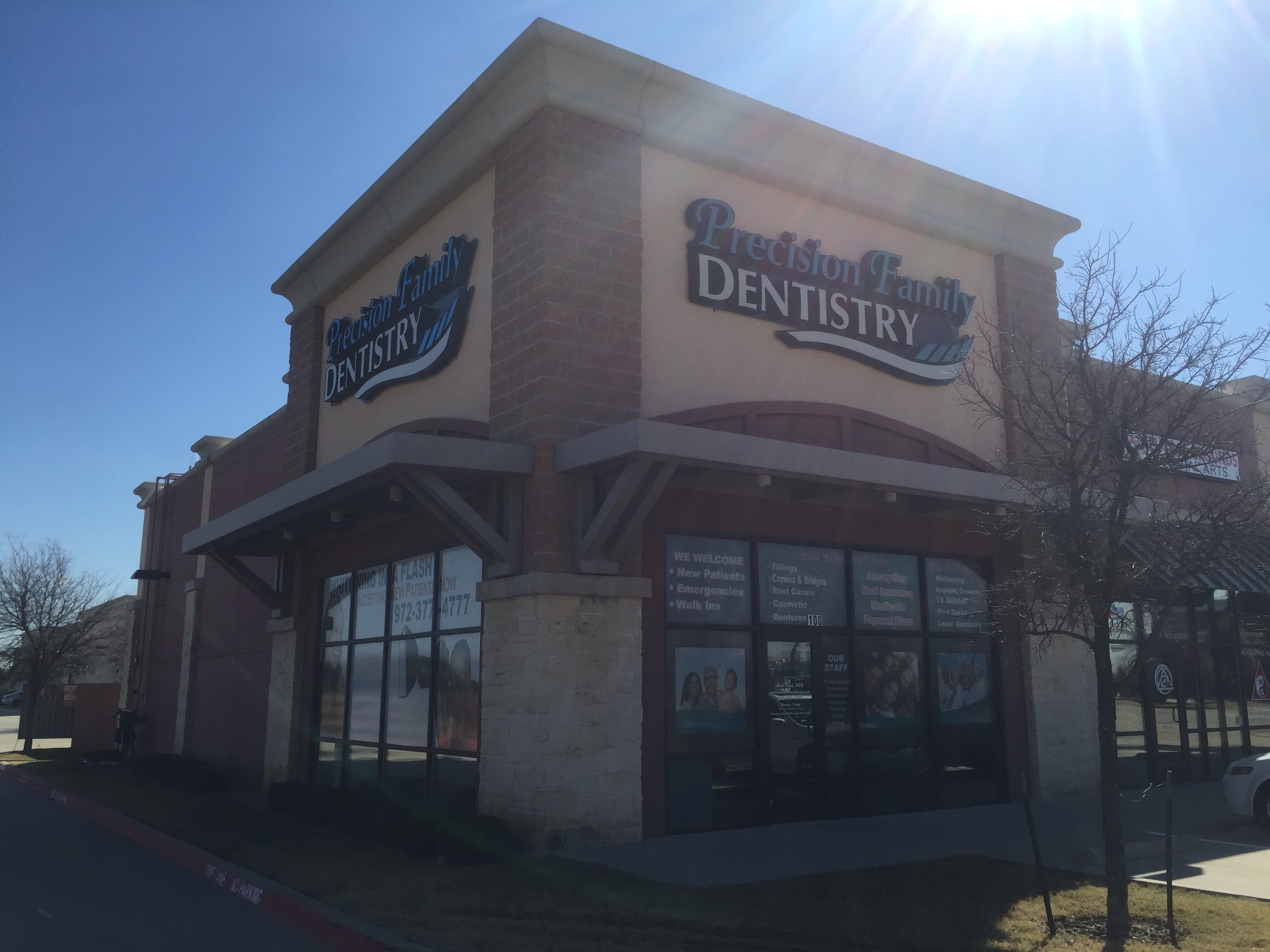FRISCO, TX - Fusion 28 Window Tint for Precision Dental Clinic
