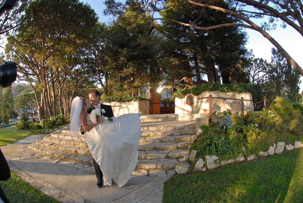 Professional Wedding Photographers Chosen for an Industry Wedding at Wayfarers Chapel, Los Angeles, CA