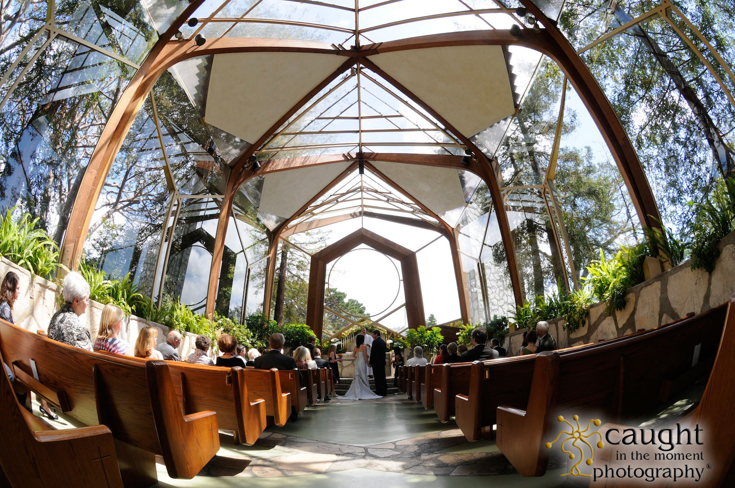 Caught in the Moment Photography Renews Relationship with Wayfarer's Chapel as Preferred Wedding Photographer