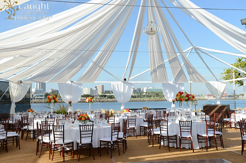 New Outdoor Banquet and Event Space at Hotel Maya in Long Beach, CA Perfect for Wedding Photography