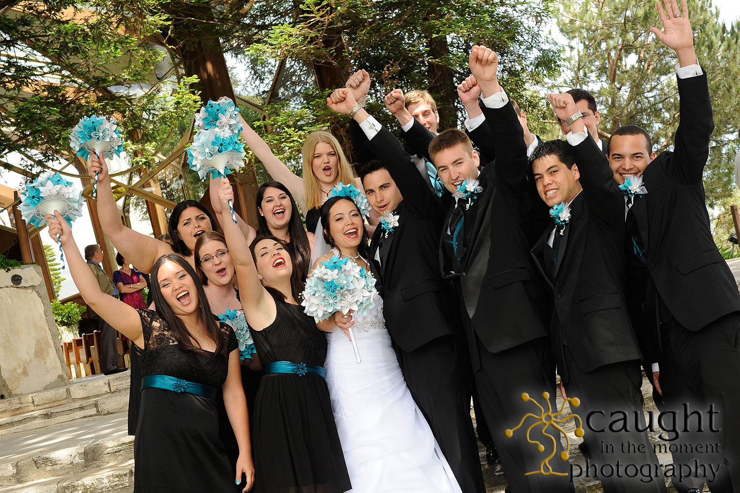 June Means Weddings at the Wayfarer's Chapel and Caught in the Moment Photography is there as Preferred Photographer