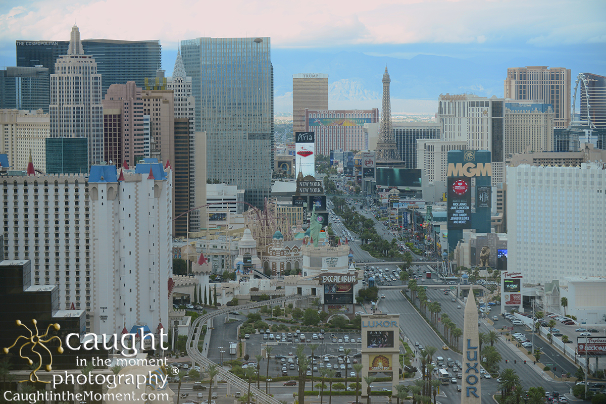 Las Vegas Strip looking north