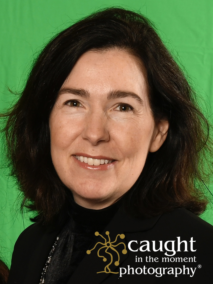 sample headshot taken on green screen background