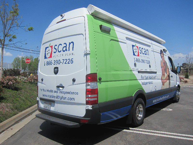 Sprinter Van Partial Wrap