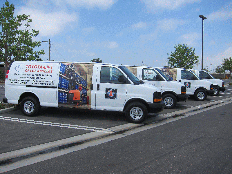 Cargo Van Fleet Graphics