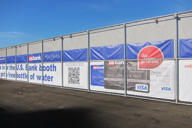 Mesh Fence Banner