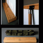 Bamboo Banner Stand