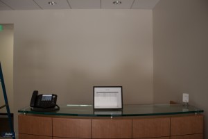 before lobby sign